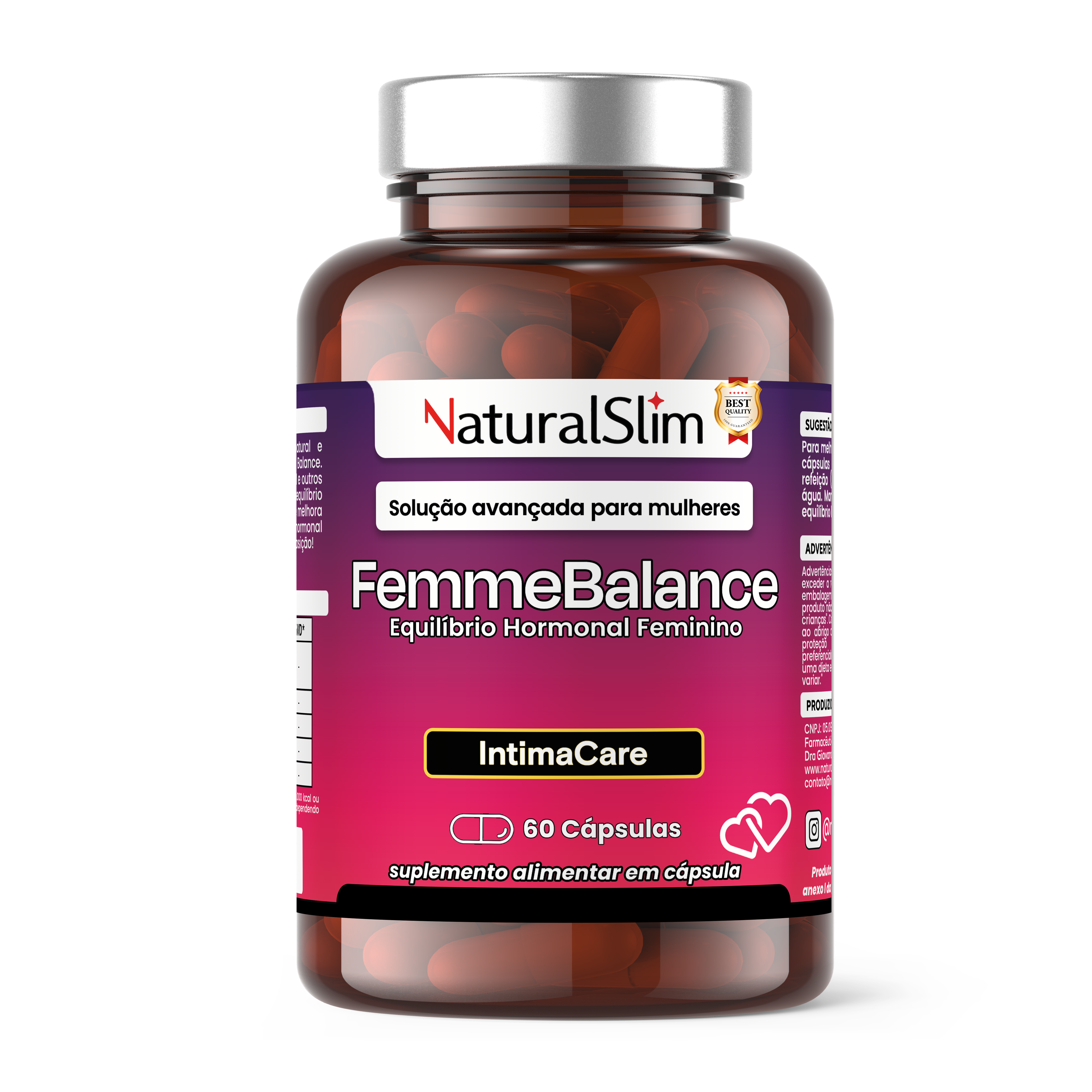 FemmeBalance NaturalSlim 60 Cápsulas