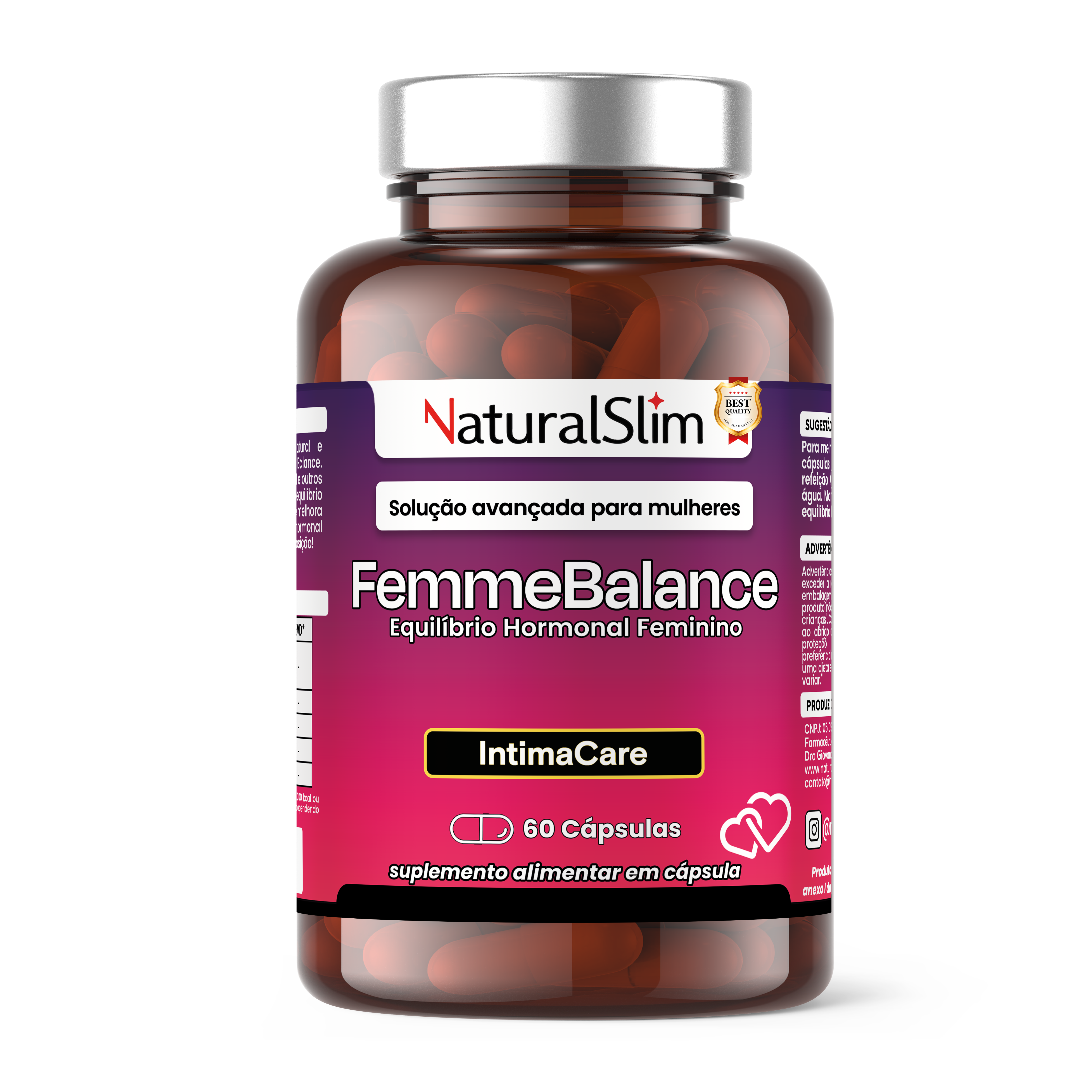 FemmeBalance NaturalSlim 60 Cápsulas