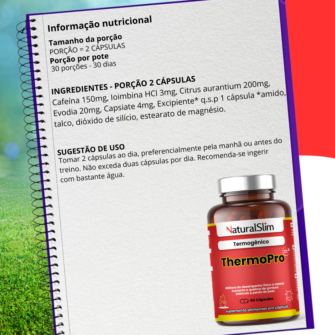 ThermoPro Termogênico 60 Cápsulas NaturalSlim