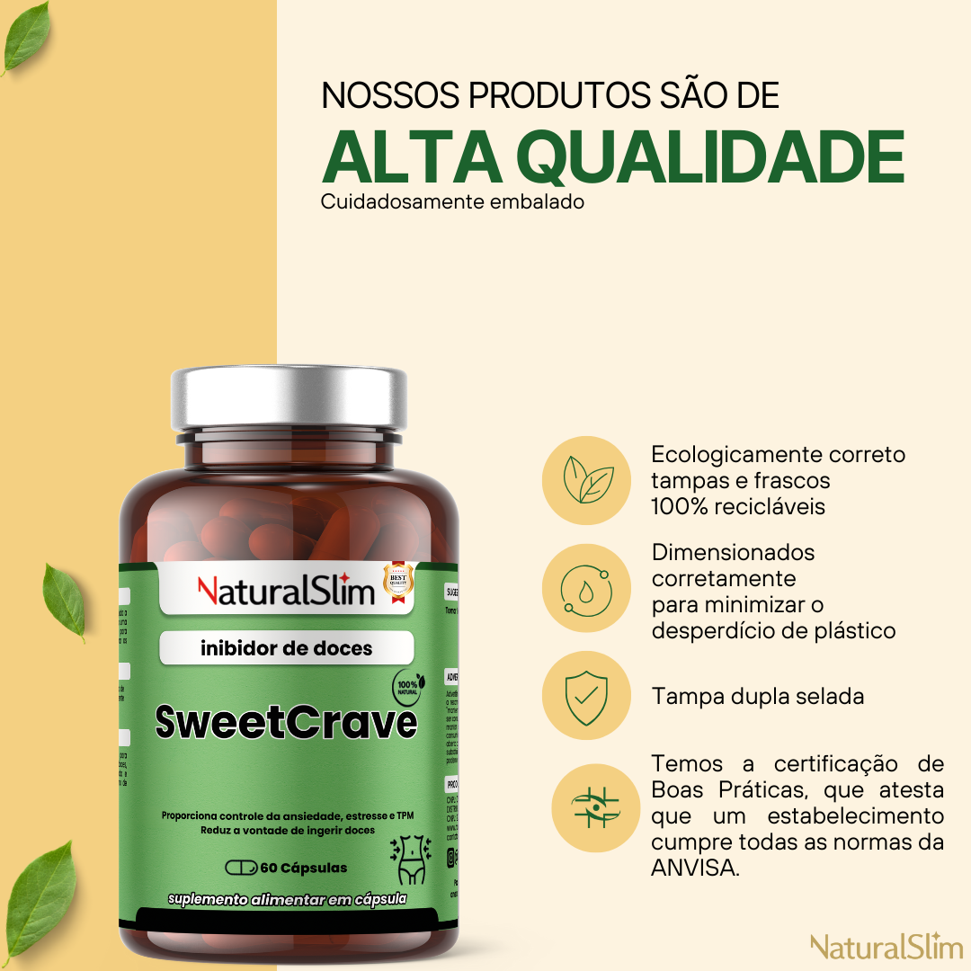 SweetCrave 60 Cápsulas NaturalSlim