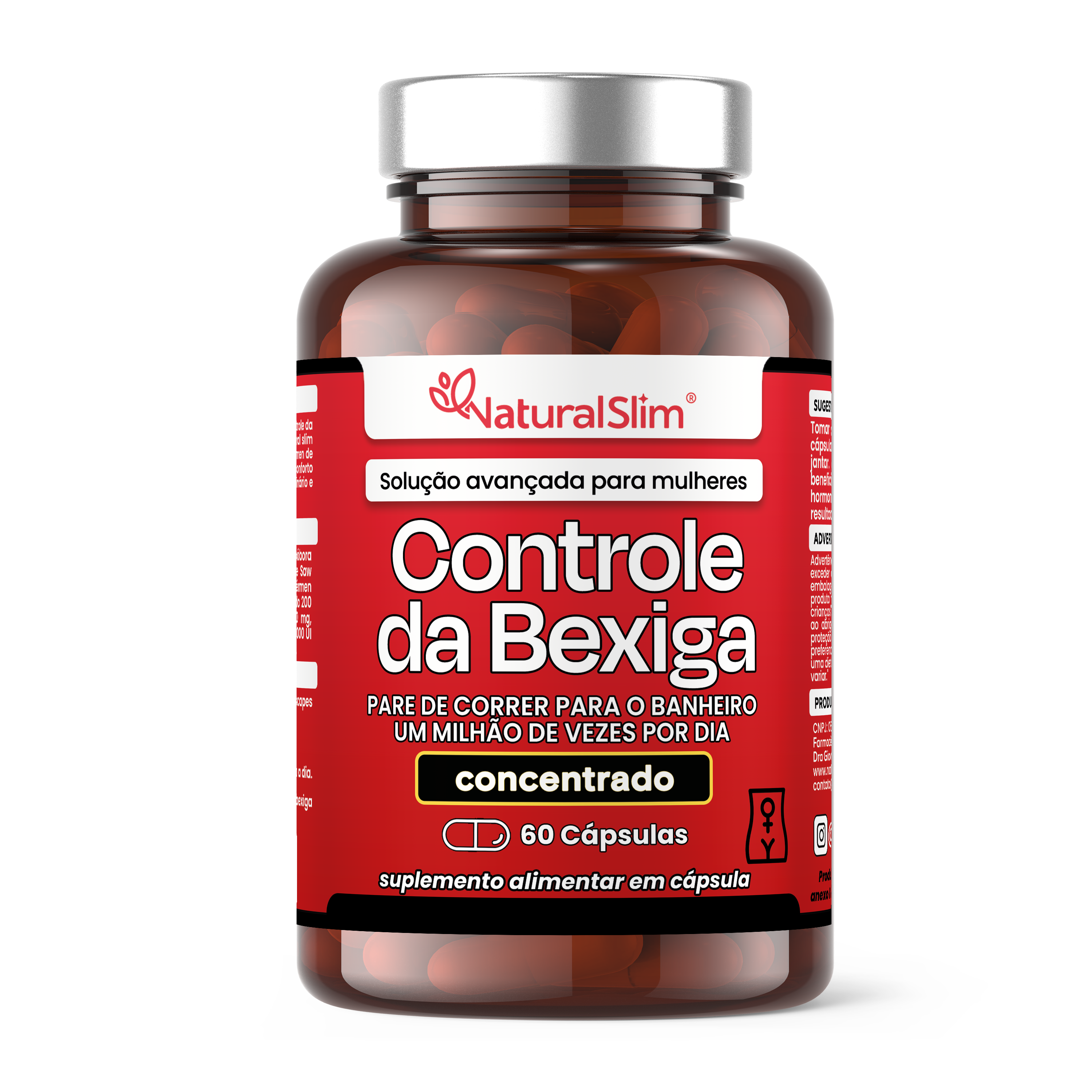 Controle da Bexiga 60 Cápsulas