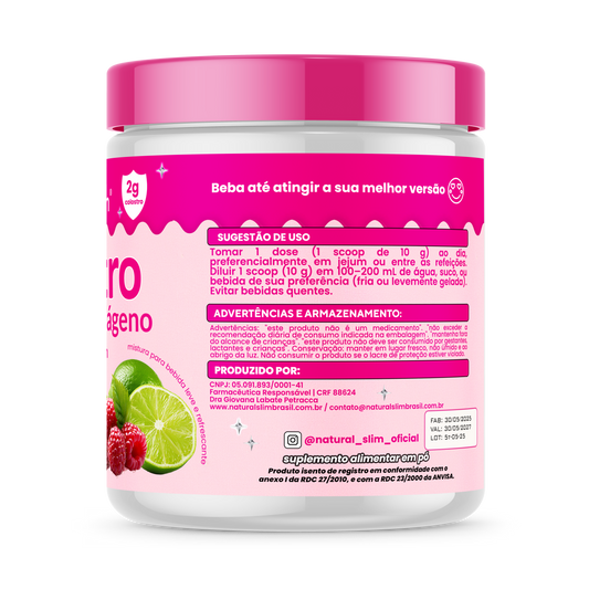 Colostro e Peptídeos de Colágeno 3 em 1 Pink Limonate 300Gr