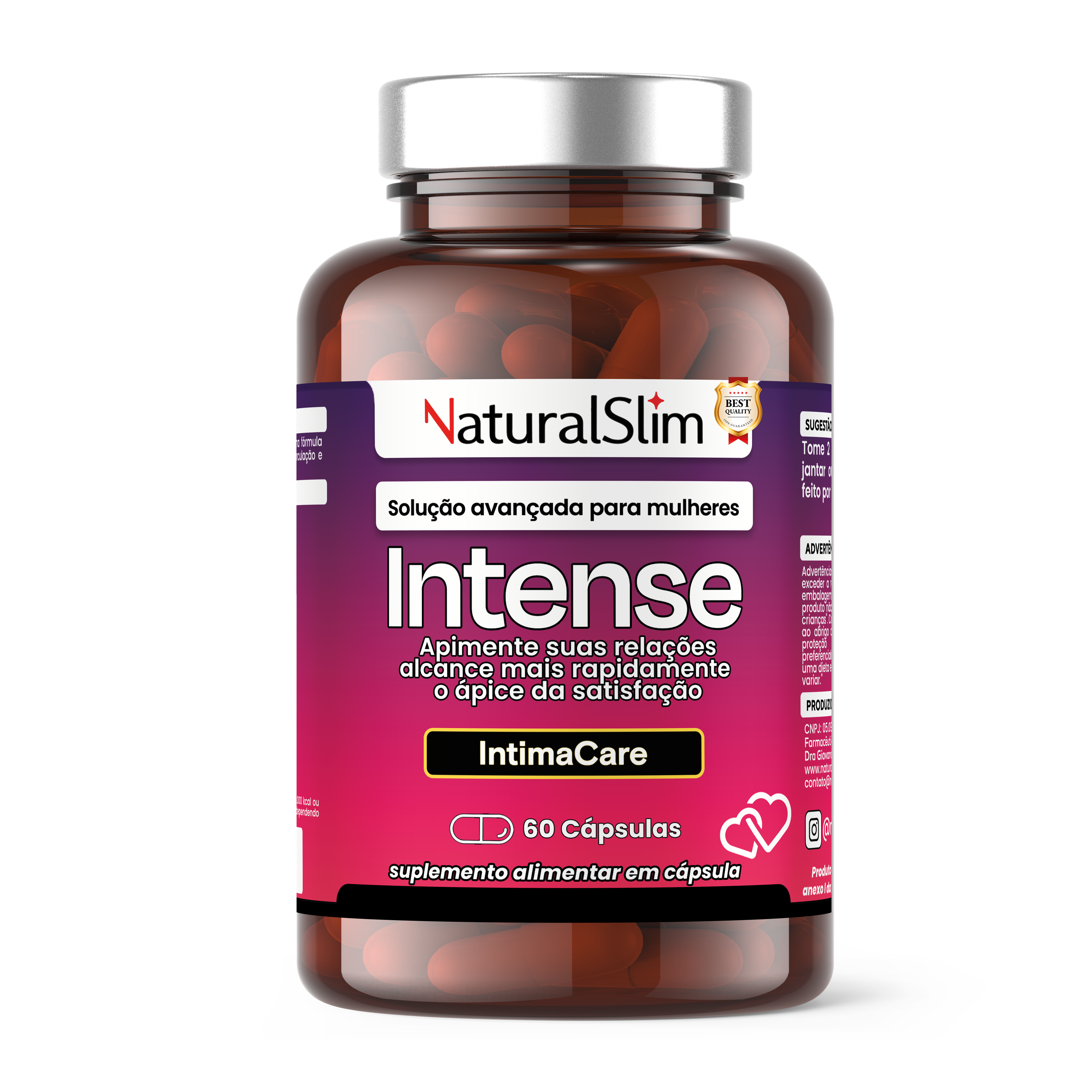 Intense NaturalSlim 60 Cápsulas